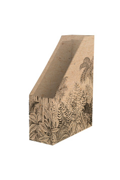 Classeur à levier en carton Clairefontaine CERISIER BLANC- A4 - dos 7 cm