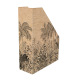 Ordner met hefboom van karton Clairefontaine WITTE KERS - A4 - rug 7 cm