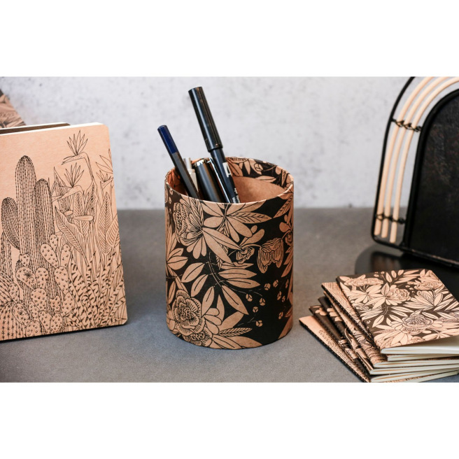 Clairefontaine CERISIER BLANC linnen notitieboek Clairefontaine CERISIER BLANC linnen notitieboek