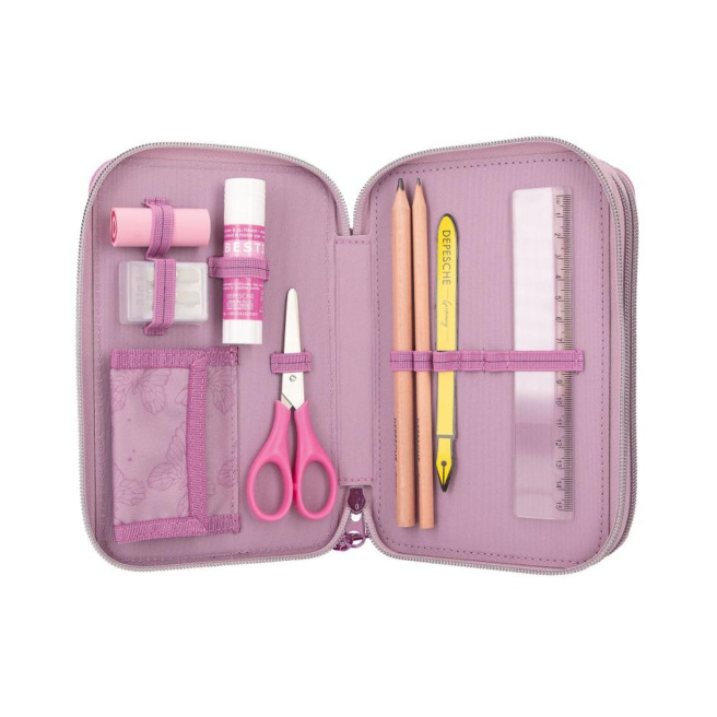 TOP MODEL etui met 3 compartimenten TOP MODEL etui met 3 compartimenten