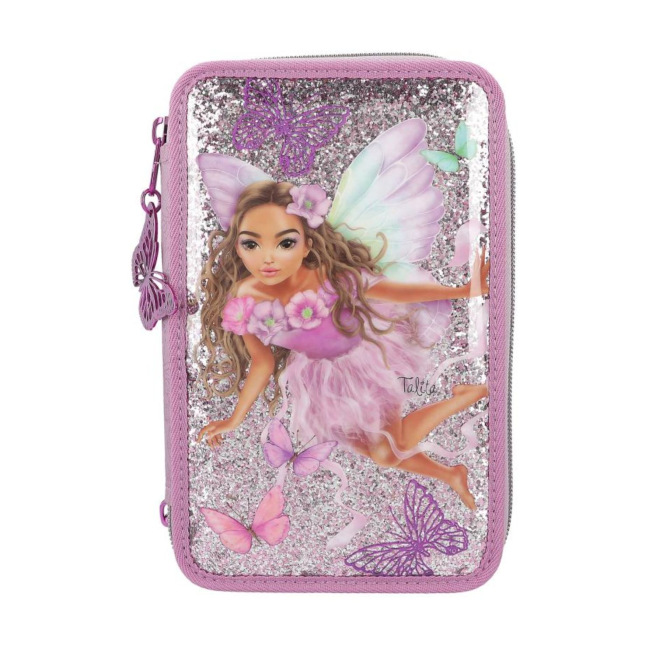 TOP MODEL etui met 3 compartimenten TOP MODEL etui met 3 compartimenten