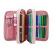 TOP MODEL etui met 3 compartimenten