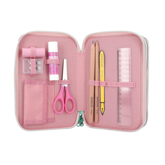 TOP MODEL etui met 3 compartimenten TOP MODEL etui met 3 compartimenten