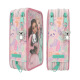 TOP MODEL etui met 3 compartimenten