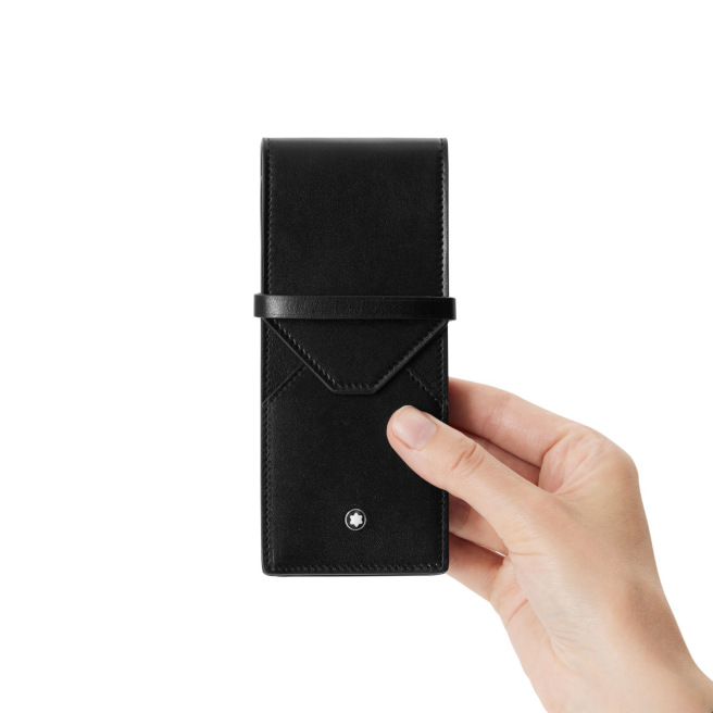 Etui pour stylo Montblanc en cuir MEISTERSTÜCK