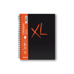 Bloc spiralé de papier CANSON XL CROQUIS 90 g