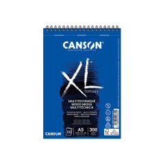 CANSON XL MIX MEDIA 300 g spiraalblok van papier
