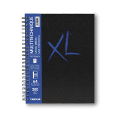 CANSON XL MIX MEDIA 300 g spiraalblok van papier