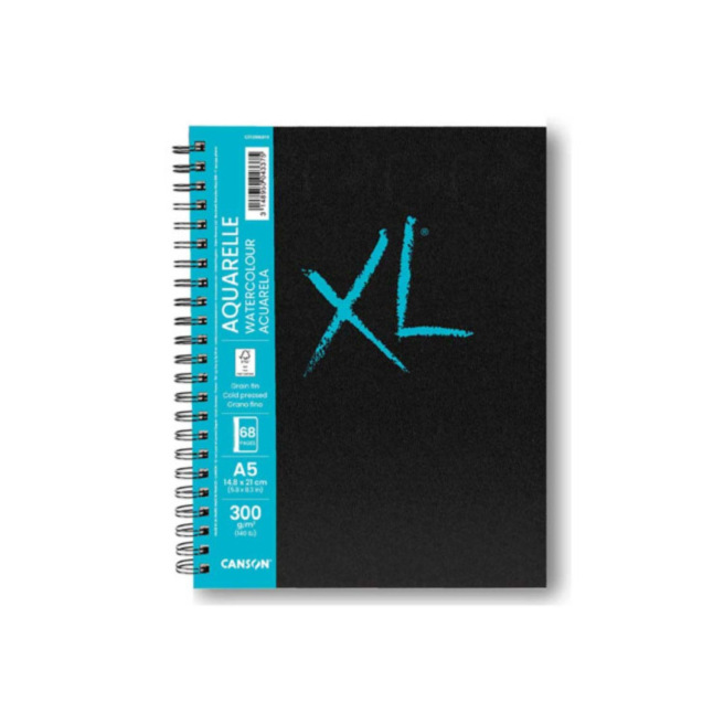 Spiraalblok van CANSON XL AQUARELLE 300 g papier Spiraalblok van CANSON XL AQUARELLE 300 g papier