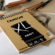 CANSON XL KRAFT 90 g spiraalvormig papierblok