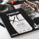 Spiraalblok van CANSON XL DESSIN ZWART papier 150 g