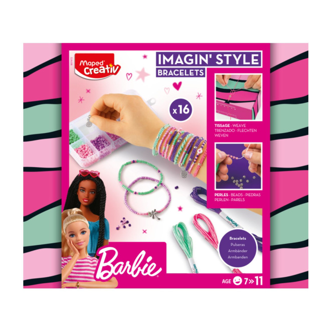 MAPED CREATIV IMAGIN'STYLE BARBIE ARMBANDEN SET