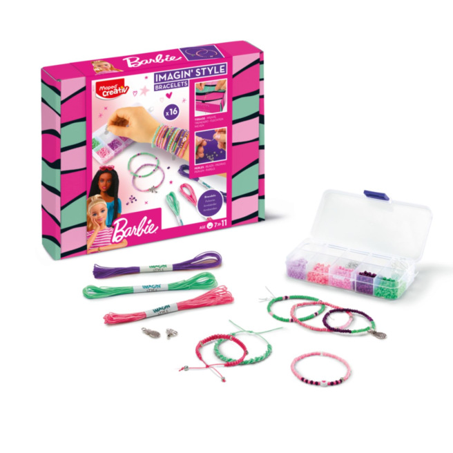 Kit MAPED CREATIV IMAGIN'STYLE BRACELETS BARBIE Kit MAPED CREATIV IMAGIN'STYLE BRACELETS BARBIE