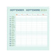 Brepols FAMILIE Kalender - maandelijks voor 16 maanden - 29 x 29 cm