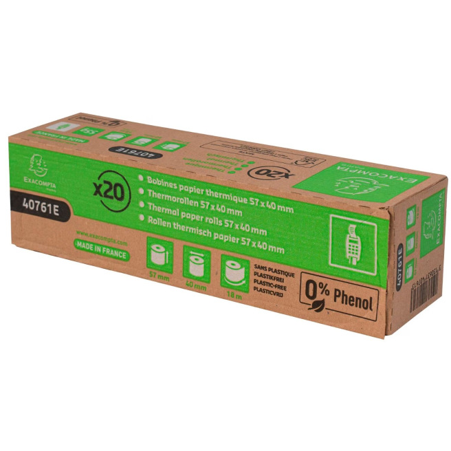 Bobinette de papier thermique Bobinette de papier thermique