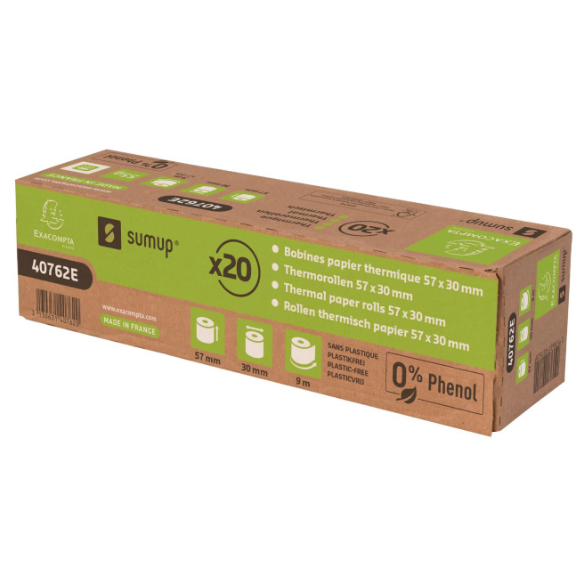 Bobinette de papier thermique Bobinette de papier thermique