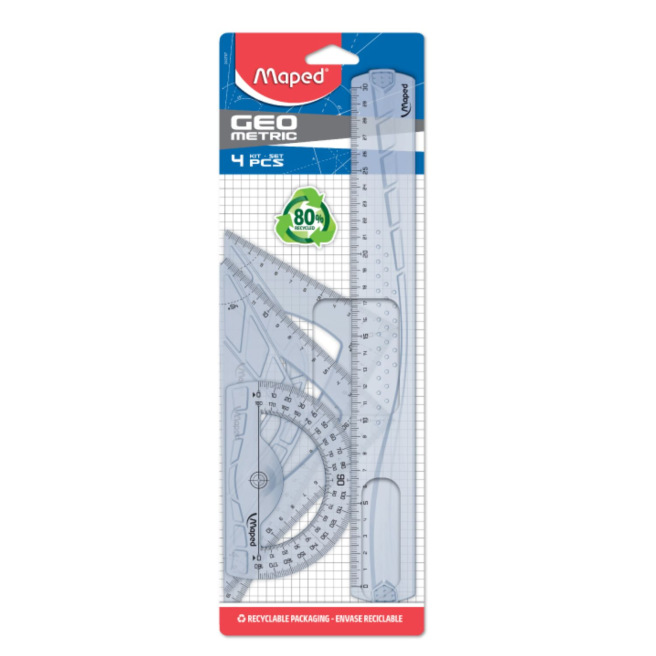 Kit de dessin Maped GEOMETRIC pour droitiers