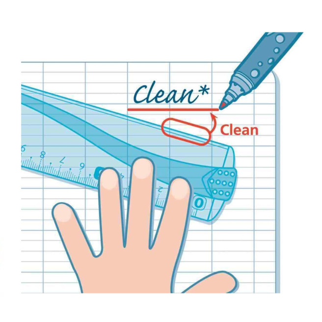 Latte en plastique Maped FLEX incassable - 30 cm Latte en plastique Maped FLEX incassable - 30 cm