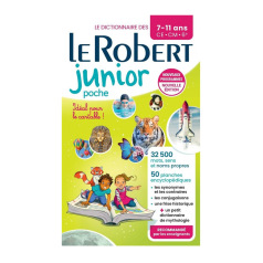 Dictionnaire de poche LE ROBERT JUNIOR Dictionnaire de poche LE ROBERT JUNIOR