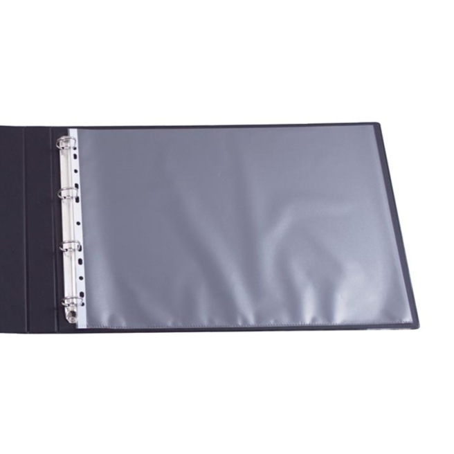 Pochettes perforées grainées A3 - qualité supérieure - sachet de 10 Pochettes perforées grainées A3 - qualité supérieure - sachet de 10