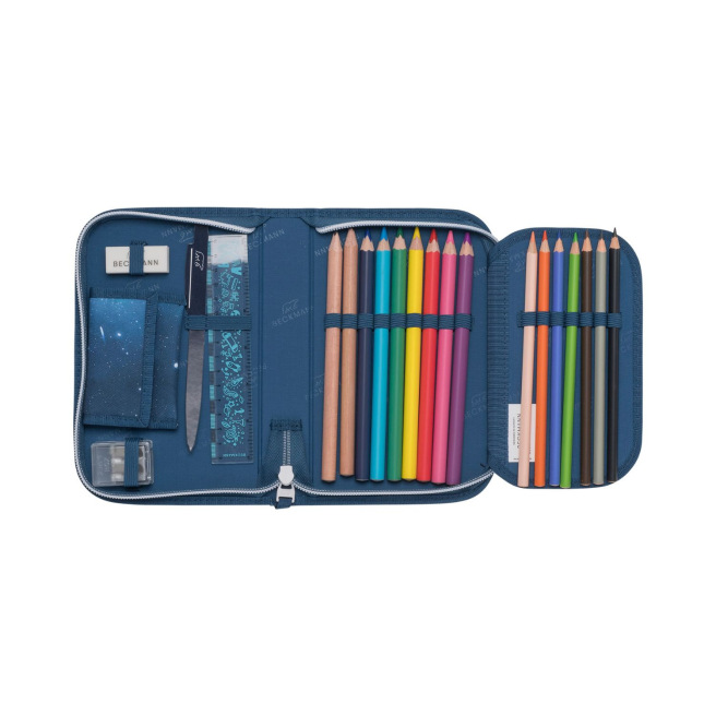 Beckmann etui met 21 benodigdheden Beckmann etui met 21 benodigdheden