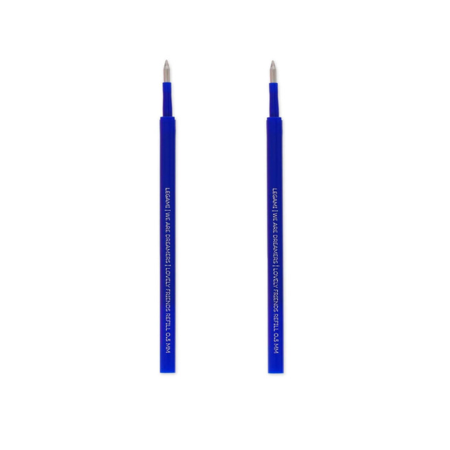 Navullingen voor LEGAMI LOVELY FRIENDS gelpen roller - set van 2 Navullingen voor LEGAMI LOVELY FRIENDS gelpen roller - set van 2