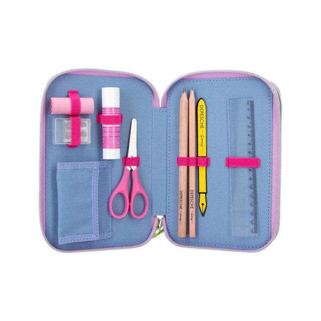 TOP MODEL etui met 3 compartimenten TOP MODEL etui met 3 compartimenten