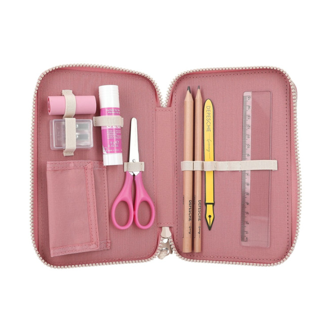 TOP MODEL etui met 3 compartimenten TOP MODEL etui met 3 compartimenten