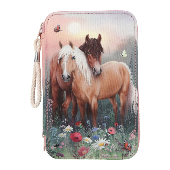 TOP MODEL etui met 3 compartimenten TOP MODEL etui met 3 compartimenten