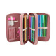 TOP MODEL etui met 3 compartimenten