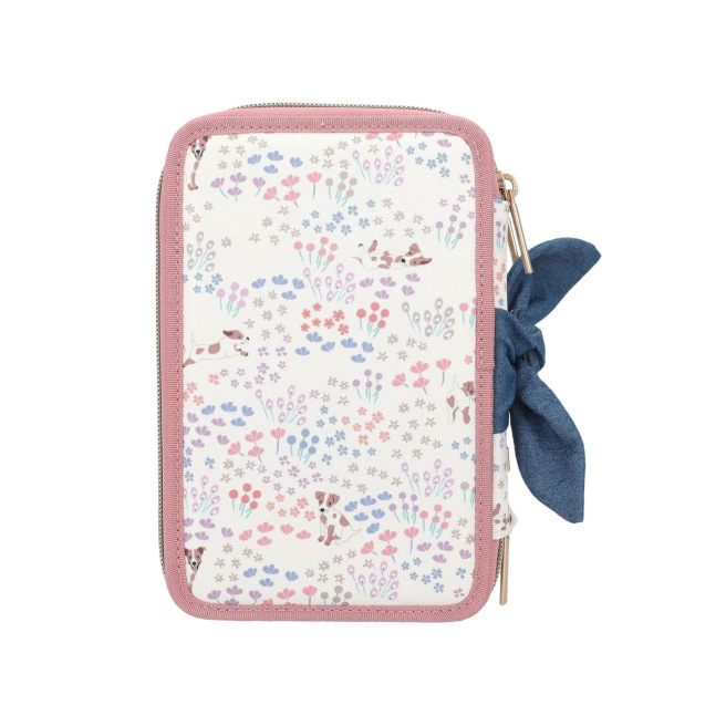 TOP MODEL etui met 3 compartimenten TOP MODEL etui met 3 compartimenten