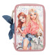 TOP MODEL etui met 3 compartimenten