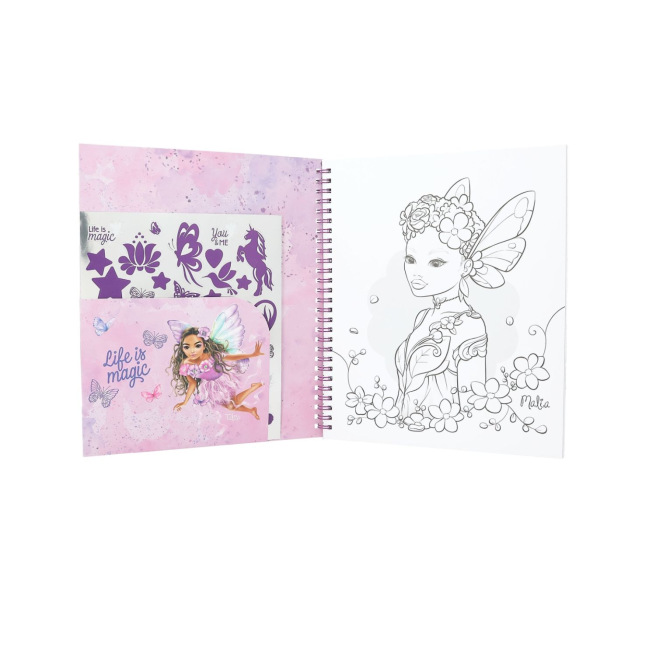 Carnet de coloriage Top Model COLOURING BOOK Carnet de coloriage Top Model COLOURING BOOK