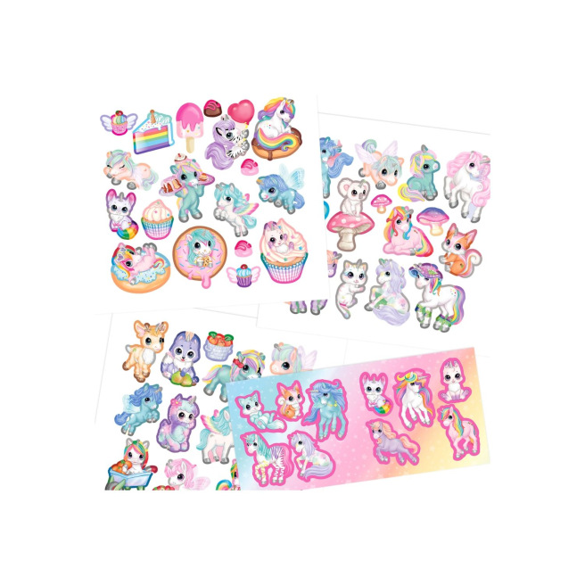 Mini carnet créatif Top Model FUN YLVI avec stickers Mini carnet créatif Top Model FUN YLVI avec stickers