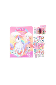 Mini creatief notitieboekje Top Model FUN YLVI met stickers