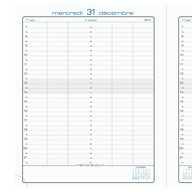 Agenda Exacompta GEPLANDE DAG 22 - 18 x 22,5 cm - 1 dag per pagina Agenda Exacompta GEPLANDE DAG 22 - 18 x 22,5 cm - 1 dag per pagina