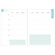 Agenda Exacompta LADY 16S - 9 x 16 cm - 1 week over 2 pagina's met notities