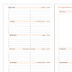 Agenda Exacompta LADY 16S - 9 x 16 cm - 1 week over 2 pagina's met notities