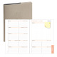 Agenda Exacompta LADY 16S - 9 x 16 cm - 1 week over 2 pagina's met notities