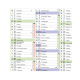 Calendrier planning Exacompta FLEURS - 29,5 x 22 cm - 6 mois par face