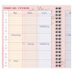 Agenda Brepols de la FAMILLE - 16,8 x 22 cm - 1 semaine sur 2 pages