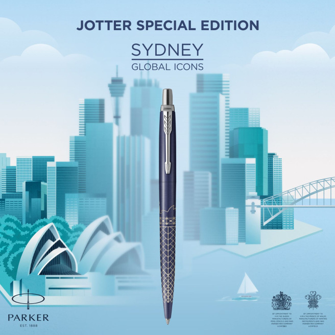 Parker JOTTER speciale editie GLOBAL ICONS - NEW YORK - balpen Parker JOTTER speciale editie GLOBAL ICONS - NEW YORK - balpen
