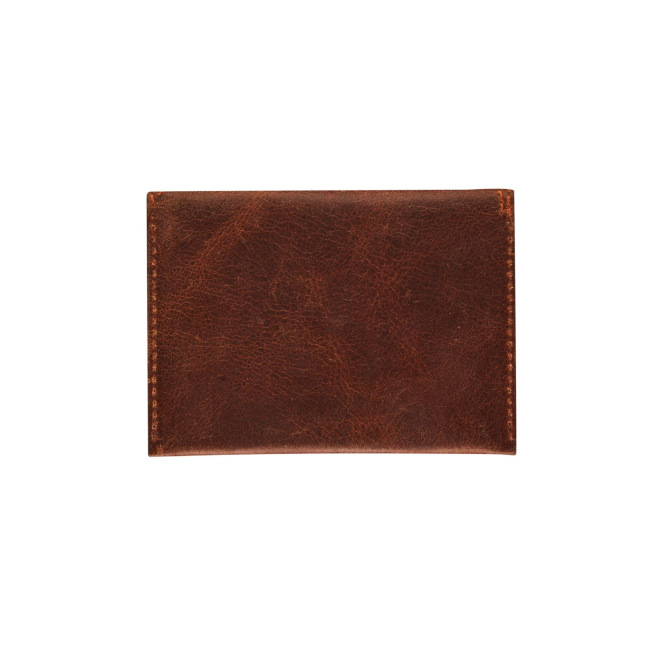 Porte-cartes de visite en cuir Maverick THE ORIGINAL avec fermeture pression