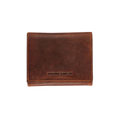 Compacte Maverick THE ORIGINAL-drievoudige leren portemonnee Compacte Maverick THE ORIGINAL-drievoudige leren portemonnee