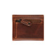 Compacte Maverick THE ORIGINAL-drievoudige leren portemonnee