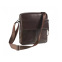 Leren schoudertas MAVERICK BROWN