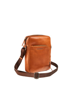 Maverick NEW MEN lederen schoudertas