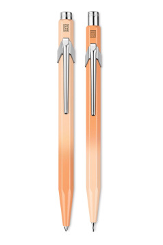 Set stylo-bille + porte-mines Caran d'Ache 849 SUNSET SKY - édition limitée