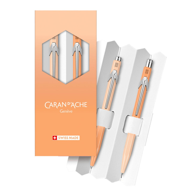 Set stylo-bille + porte-mines Caran d'Ache 849 SUNSET SKY - édition limitée Set stylo-bille + porte-mines Caran d'Ache 849 SUNSET SKY - édition limitée