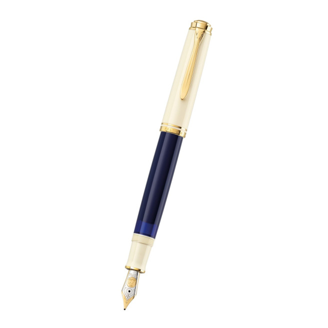 Pelikan SOUVERAN 800 CREAM BLUE pen - speciale editie